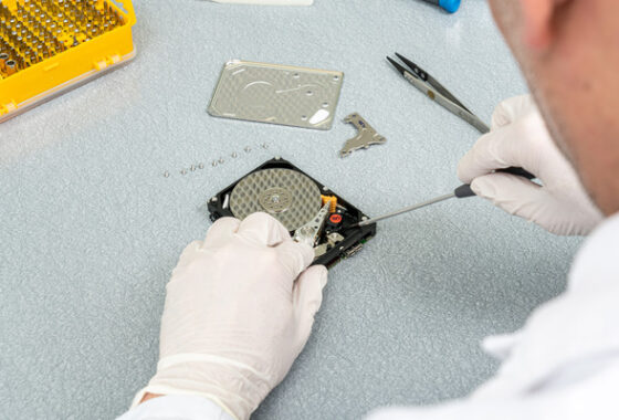 récupération de disque dur après dommage électrique